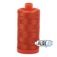 Aurifil 50wt Cotton Mako' 1300m Spool - 2240 - Rusty Orange