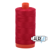 Aurifil 50wt Cotton Mako' 1300m Spool - 2250 - Red