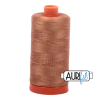 Aurifil 50wt Cotton Mako' 1300m Spool - 2335 - Light Cinnamon