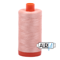 Aurifil 50wt Cotton Mako' 1300m Spool - 2420 - Blush