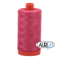 Aurifil 50wt Cotton Mako' 1300m Spool - 2440 - Peony