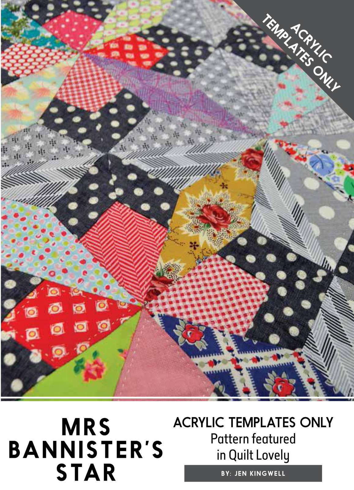 Acrylic Patchwork Templates, Acrylic Quilting Stencils