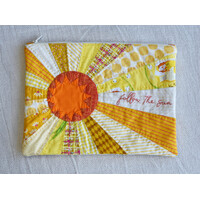  Follow The Sun - Quippy Zippy Pouch - Pattern and Templates