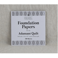   Adamant Foundation Papers - By Jen Kingwell