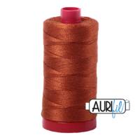 Aurifil 12wt Cotton Mako' 325m Spool - 2390 - Cinnamon Toast