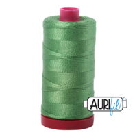 Aurifil 12wt Cotton Mako' 325m Spool - 2884 - Green Yellow