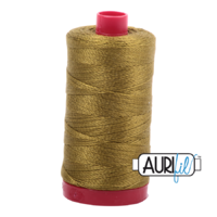 Aurifil 12wt Cotton Mako' 325m Spool - 2910 - Medium Olive
