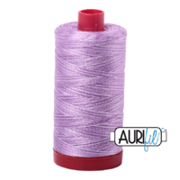 Aurifil 12wt Cotton Mako' 325m Spool - 3840 - French Lilac