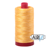 Aurifil 12wt Cotton Mako' 325m Spool - 3920 - Golden Glow