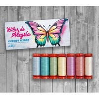 *PRE-ORDER* Aurifil Designer Collection - Hilos De Alegra by Vickeidy Plybon 